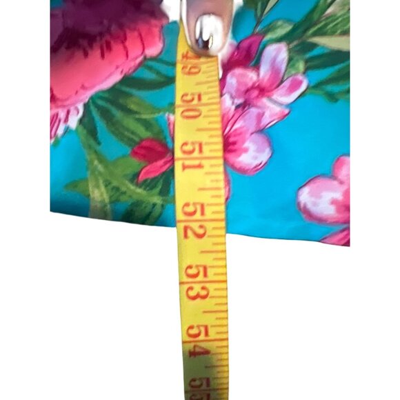 Band of the Free blue pink floral corset top maxi sundress small EUC - Picture 6 of 8